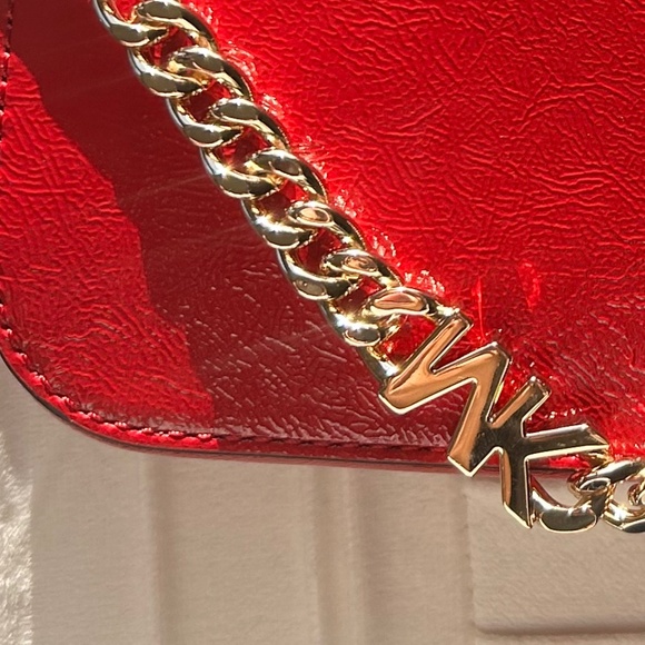 Michael Kors patent leather shoulder bag clutch - Picture 3 of 3